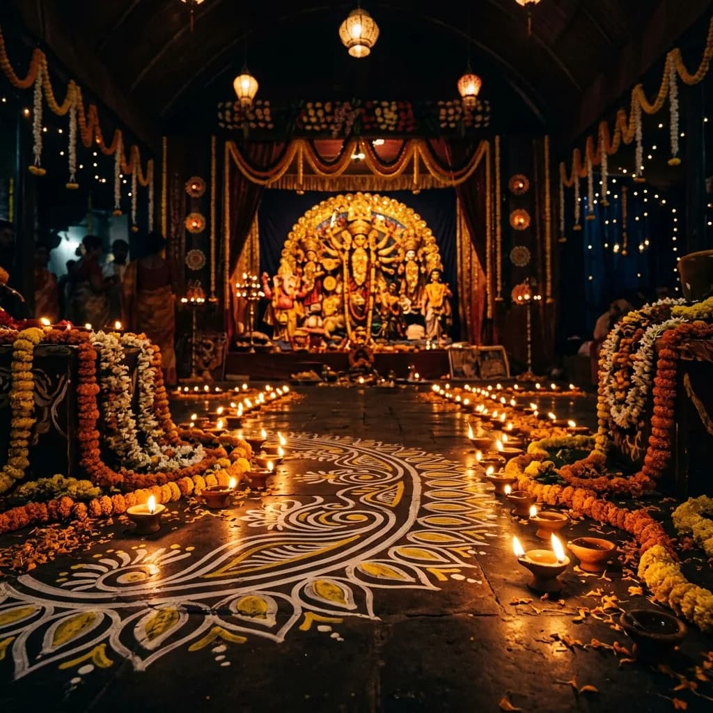 Durga Puja Desktop Wallpaper